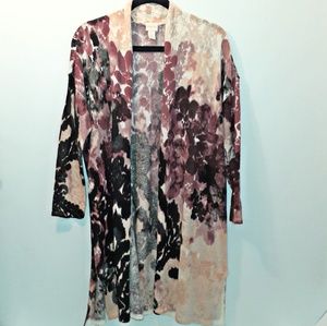 💐Chico's light 3/4 sleeve long cardigan